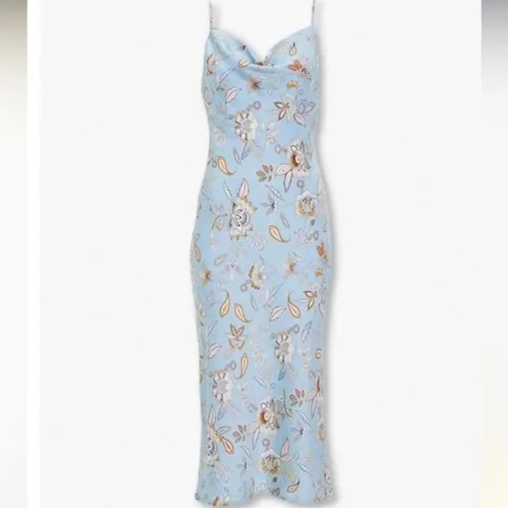 Paisley Floral slip dress